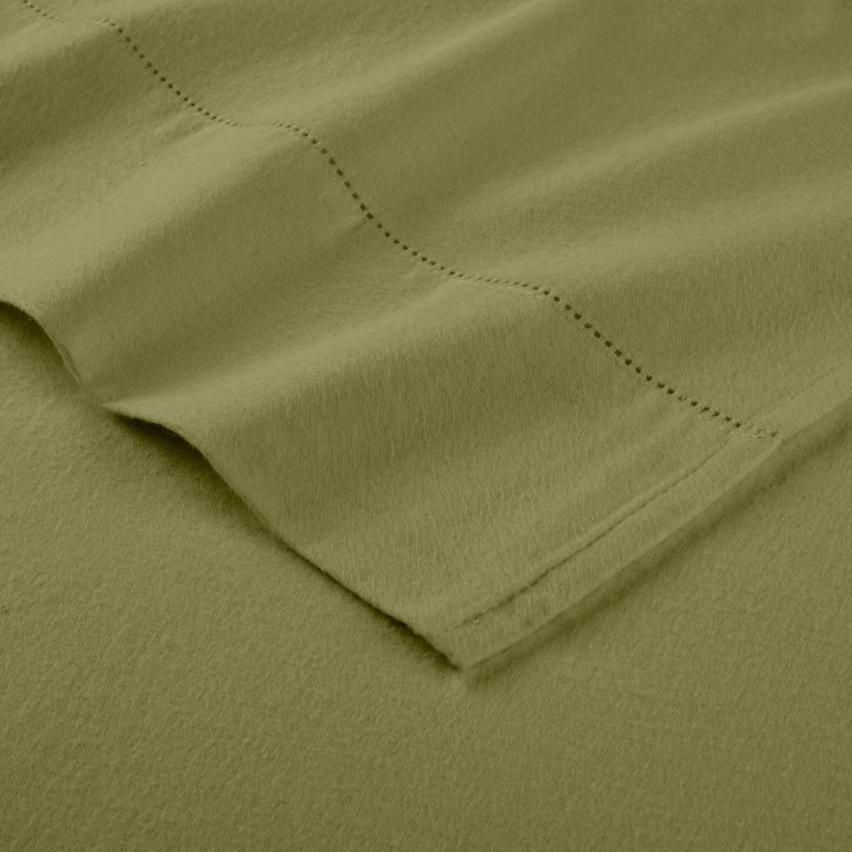 Pointehaven 180 GSM Brushed Cotton Solid Color Soft Flannel Deep Pocket Oversized Sheet Set
