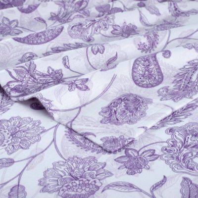 Pointehaven 180 GSM Brushed Cotton Fashion Prints Soft Flannel Pillowcases Pair, King