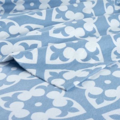 Pointehaven 180 GSM Brushed Cotton Fashion Prints Soft Flannel Pillowcases Pair, Standard