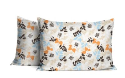 Pointehaven 170 GSM Over-Sized Brushed Cotton Solid and Print Pillowcases