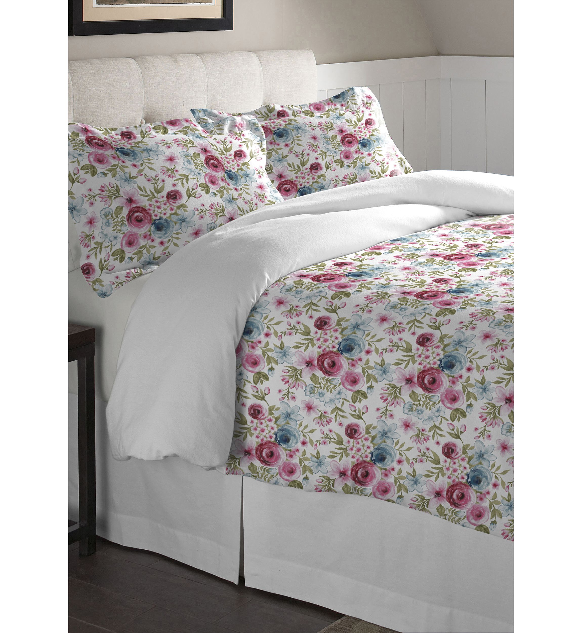 Superior Weight Cotton Flannel Duvet Set