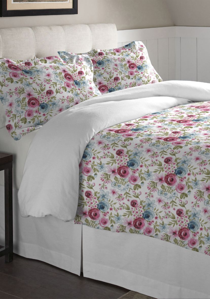 Superior Weight Cotton Flannel Duvet Set