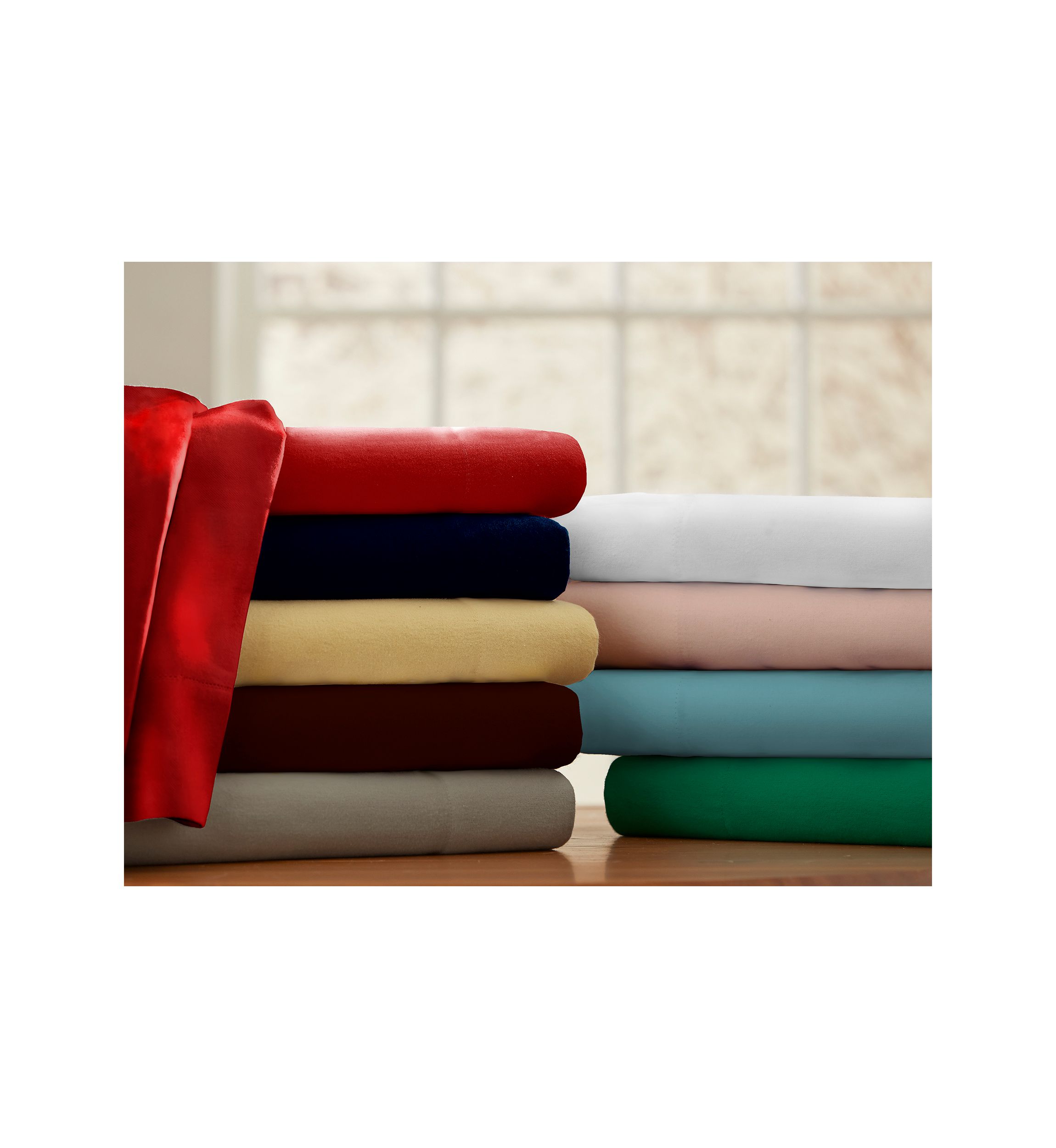 Superior Weight Cotton Flannel Sheet Set