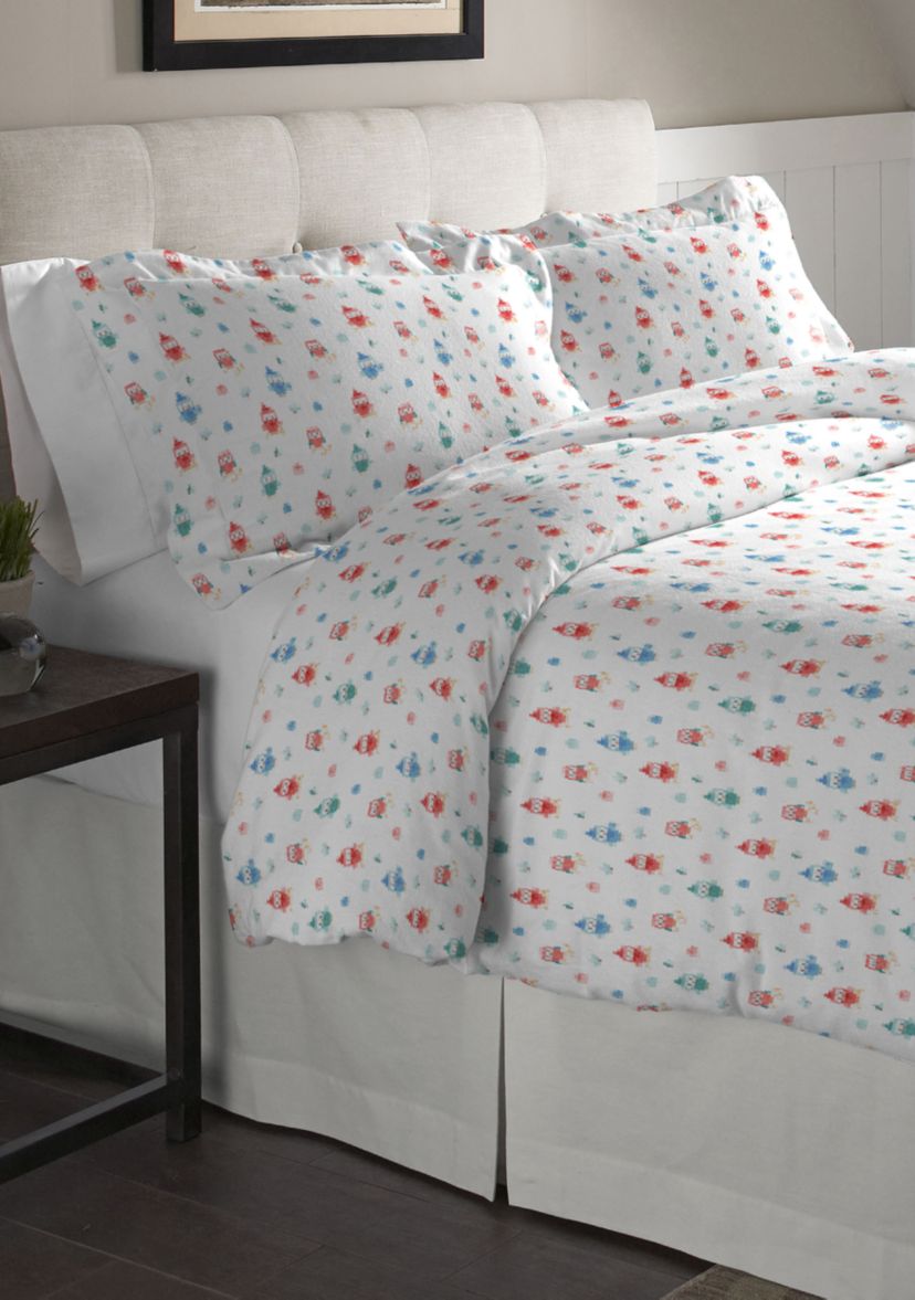 Superior Weight Cotton Flannel Duvet Set