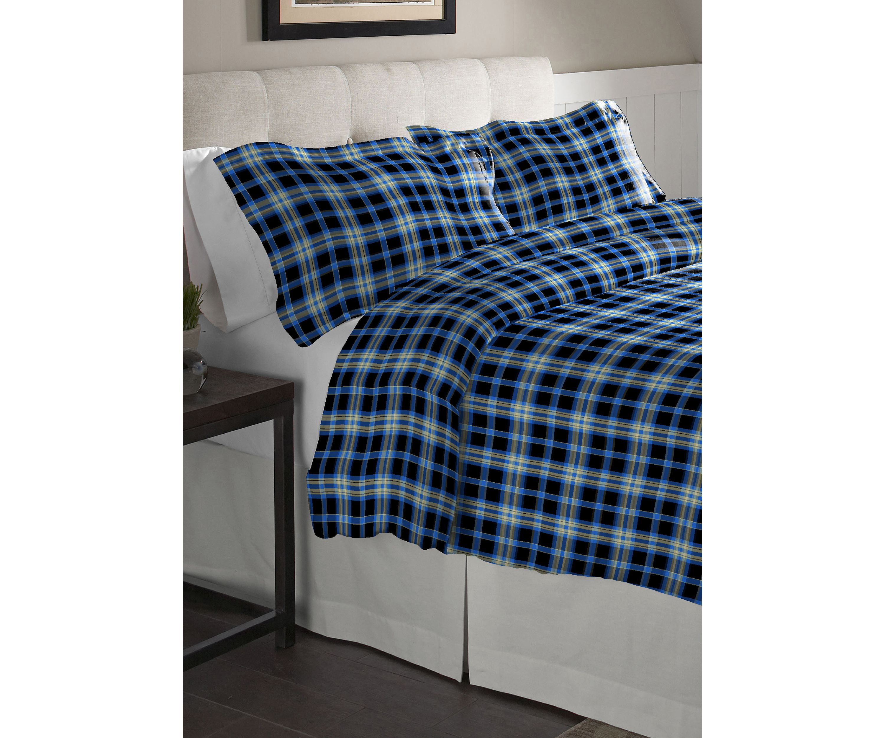 Superior Weight Cotton Flannel Duvet Set