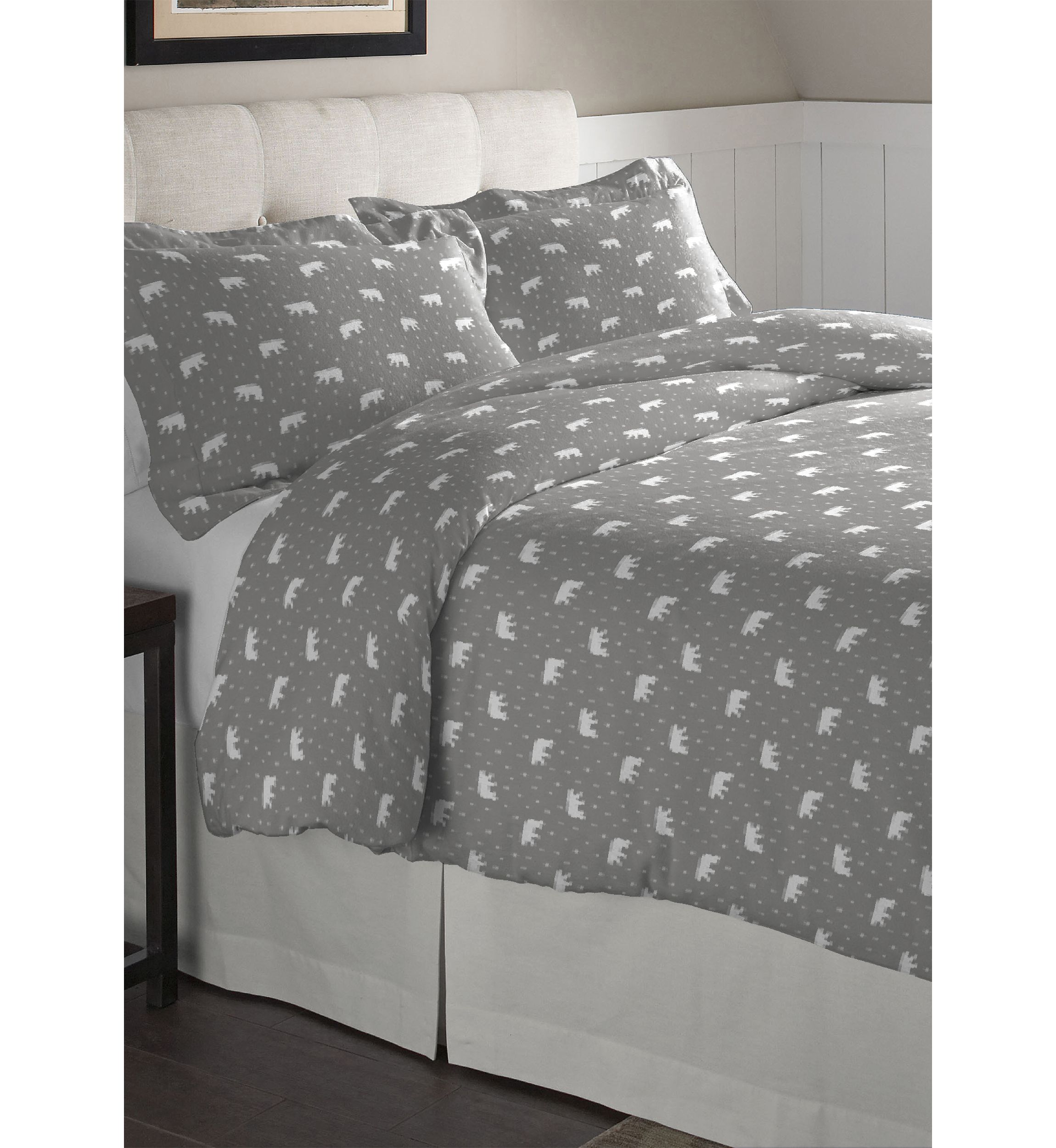 Superior Weight Cotton Flannel Duvet Set