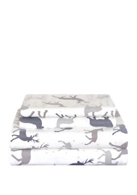 Pointehaven Heavy Weight Cotton Flannel Sheet Set