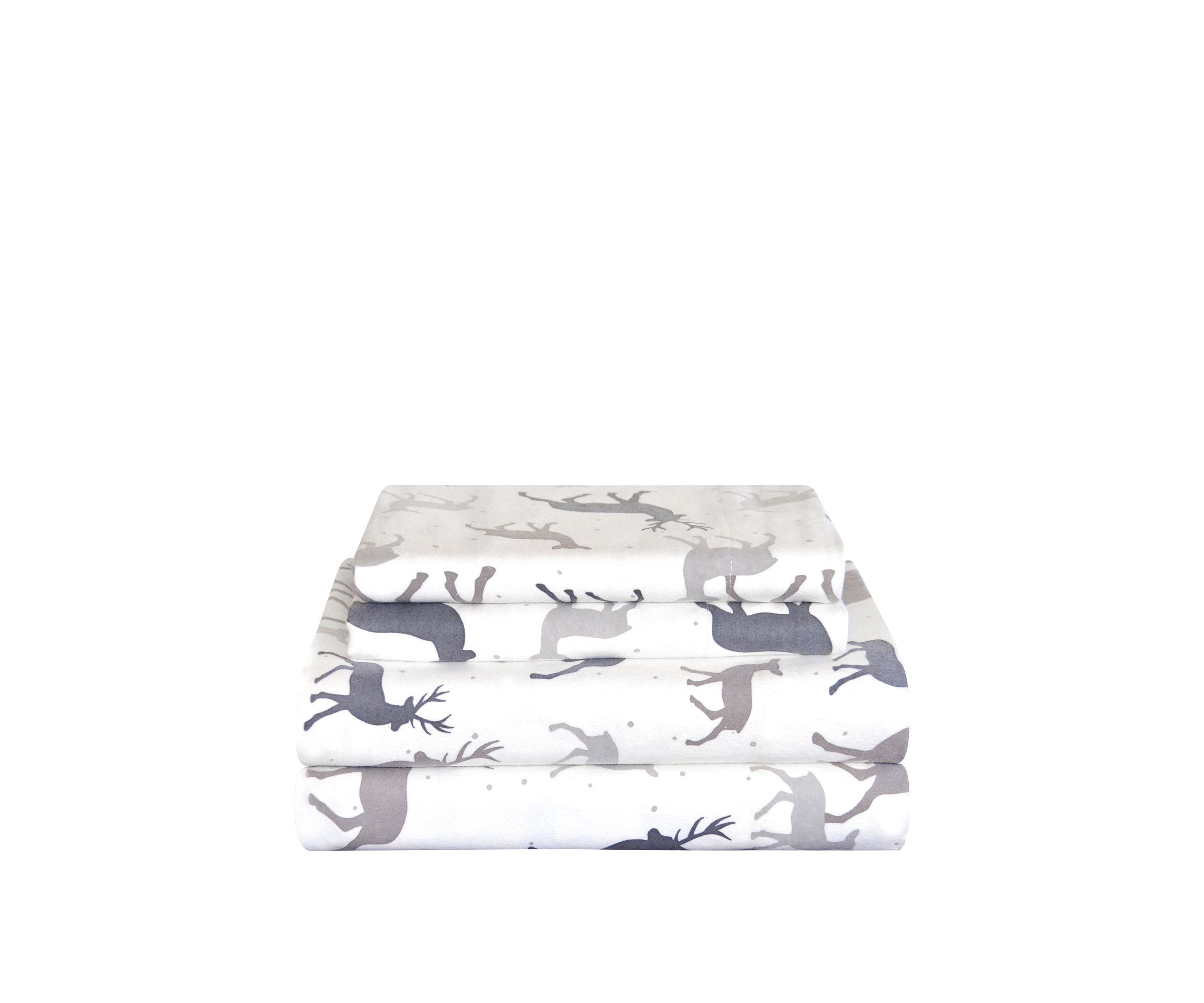 Heavy Weight Cotton Flannel Sheet Set