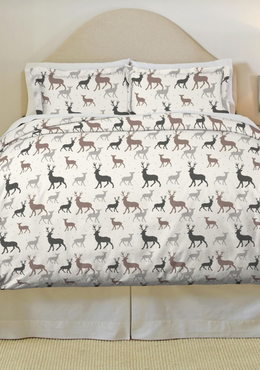 Heavy Weight Cotton Flannel Duvet Set