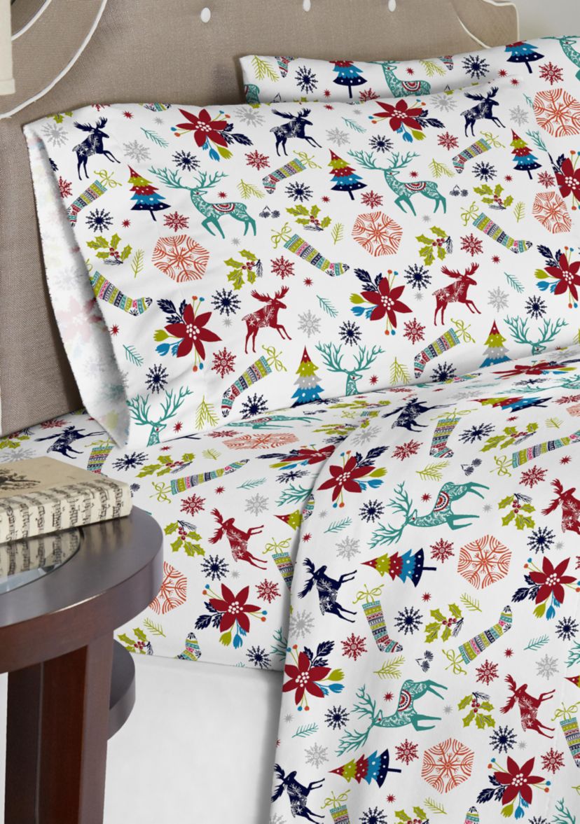 Celeste Home Cotton Flannel Sheet Set