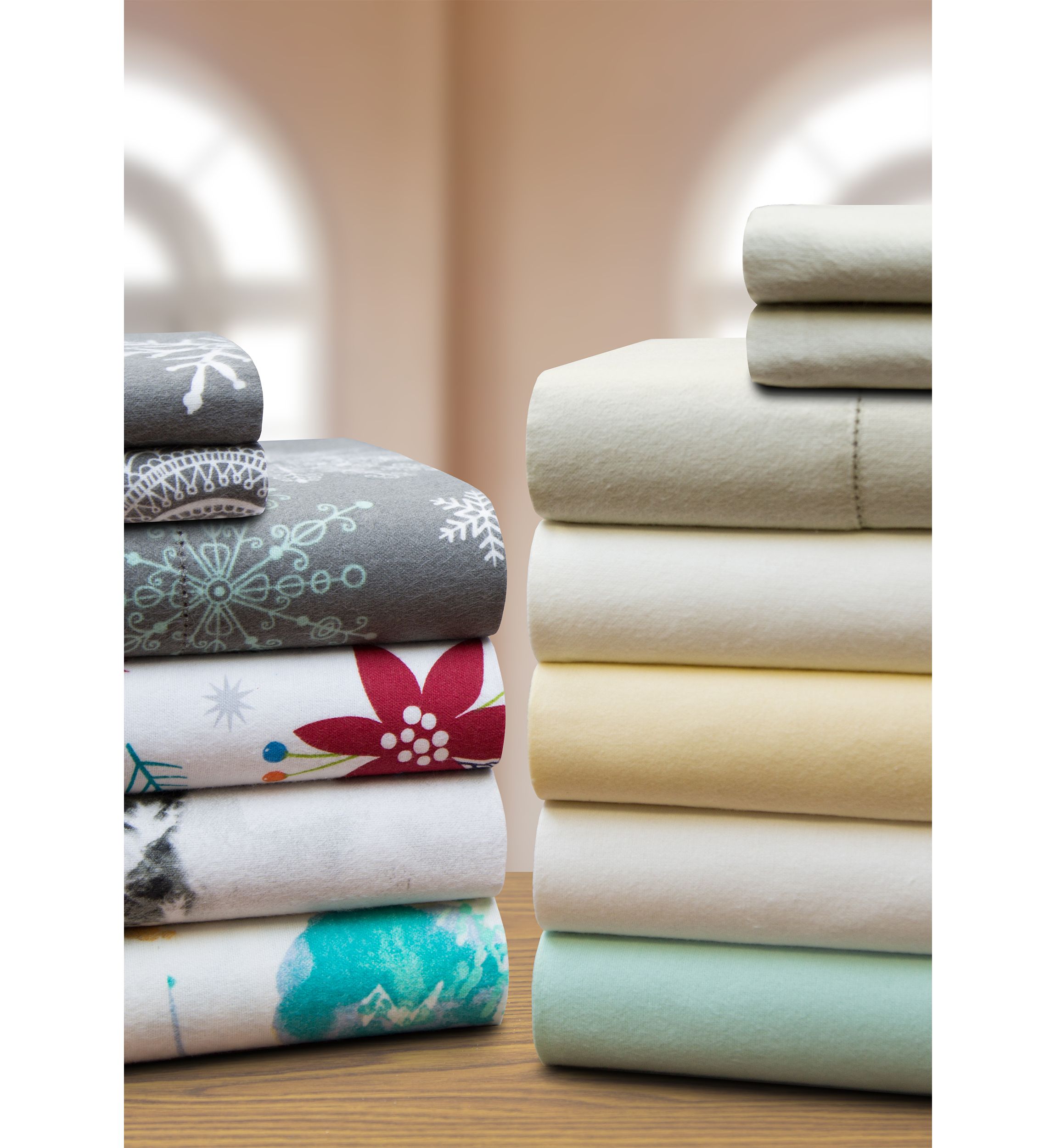 Celeste Home Cotton Flannel Sheet Set