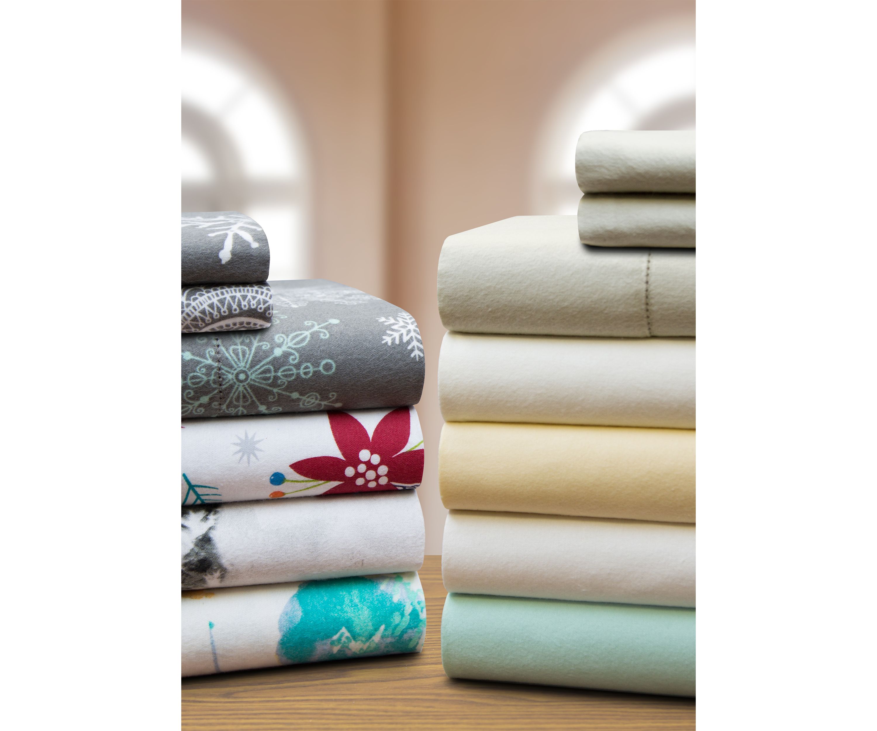 Celeste Home Cotton Flannel Sheet Set