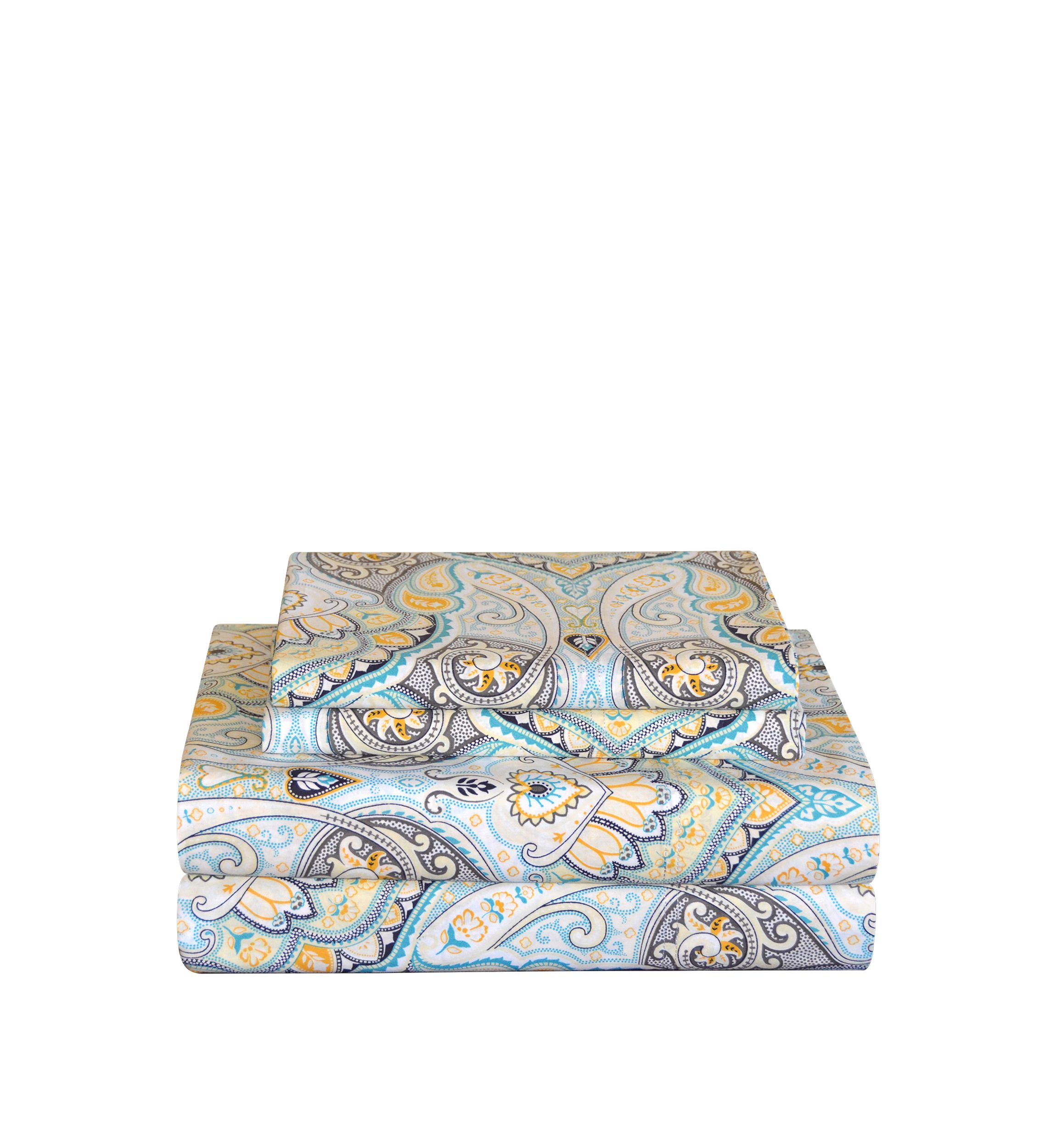 Celeste Home Percale Cotton Sheet Set