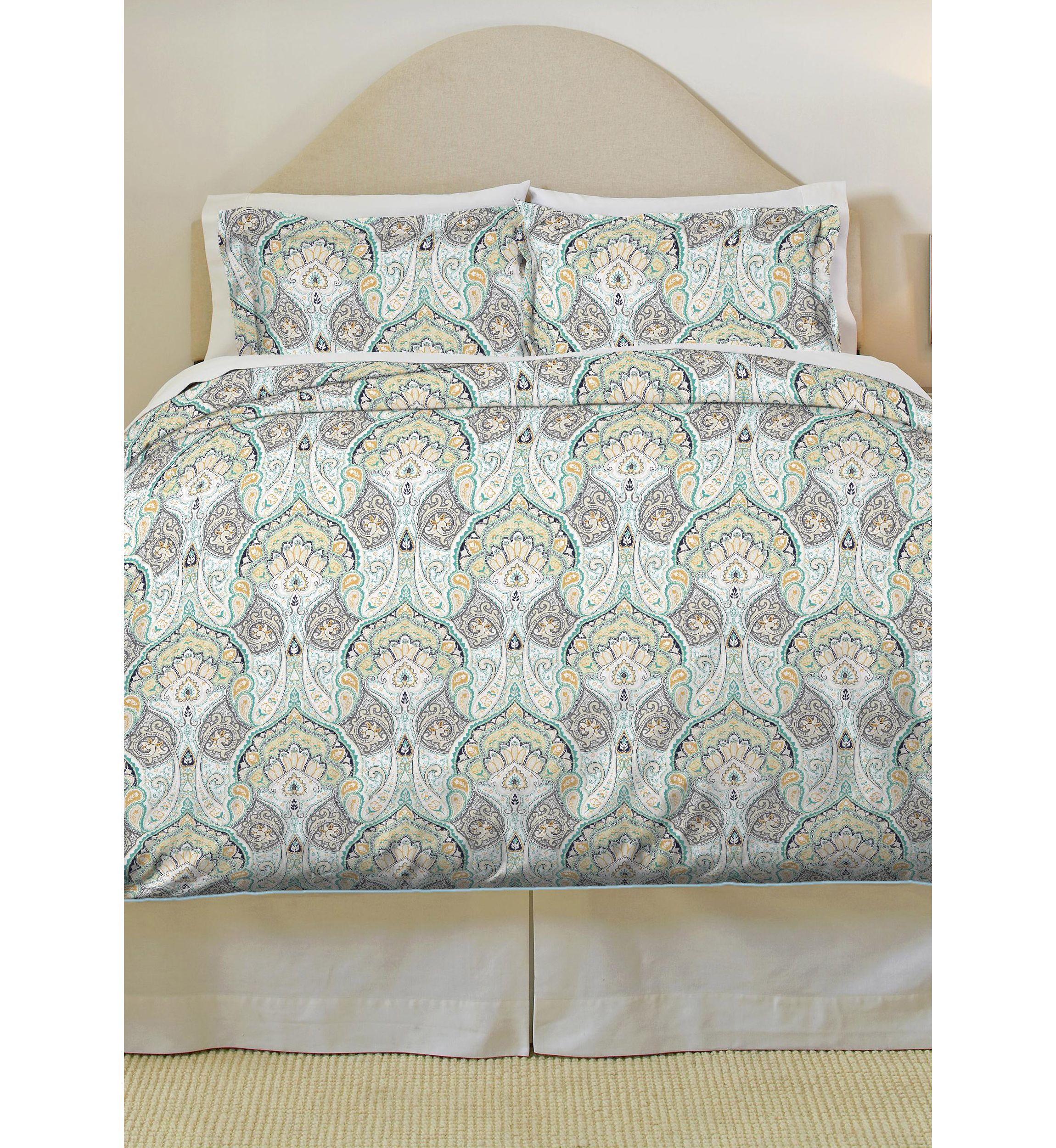 Celeste Home Percale Cotton Duvet Set