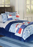Lullaby Bedding Airplane Comforter Set