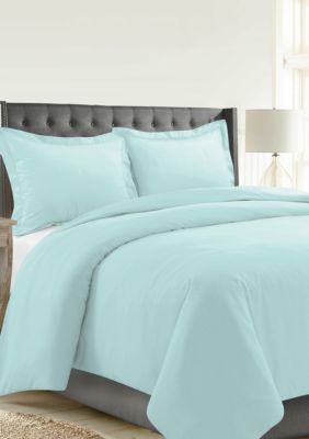 Pointehaven Celeste Home Velvet Soft Luxury Cotton Flannel Duvet Set