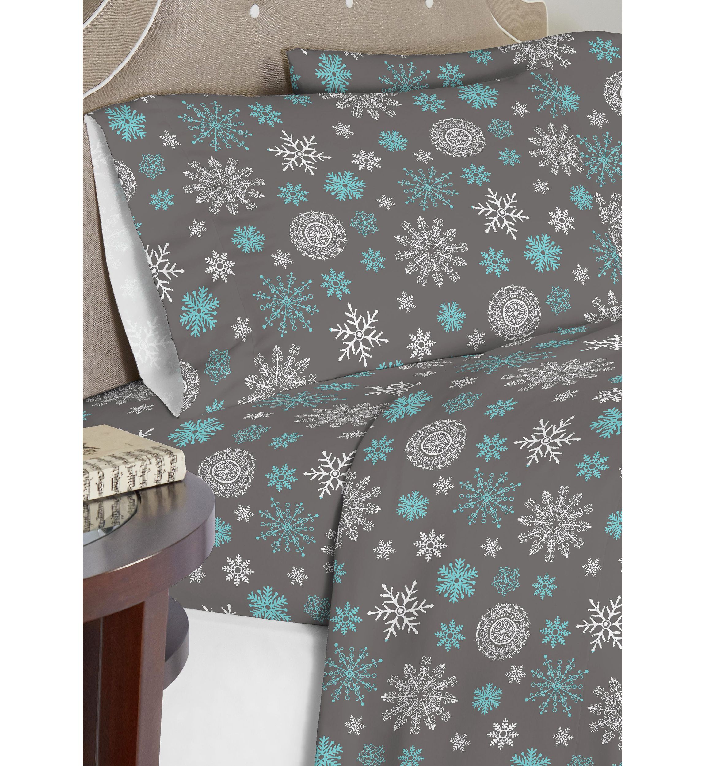 Celeste Home Velvet Soft Luxury Cotton Flannel Sheet Set