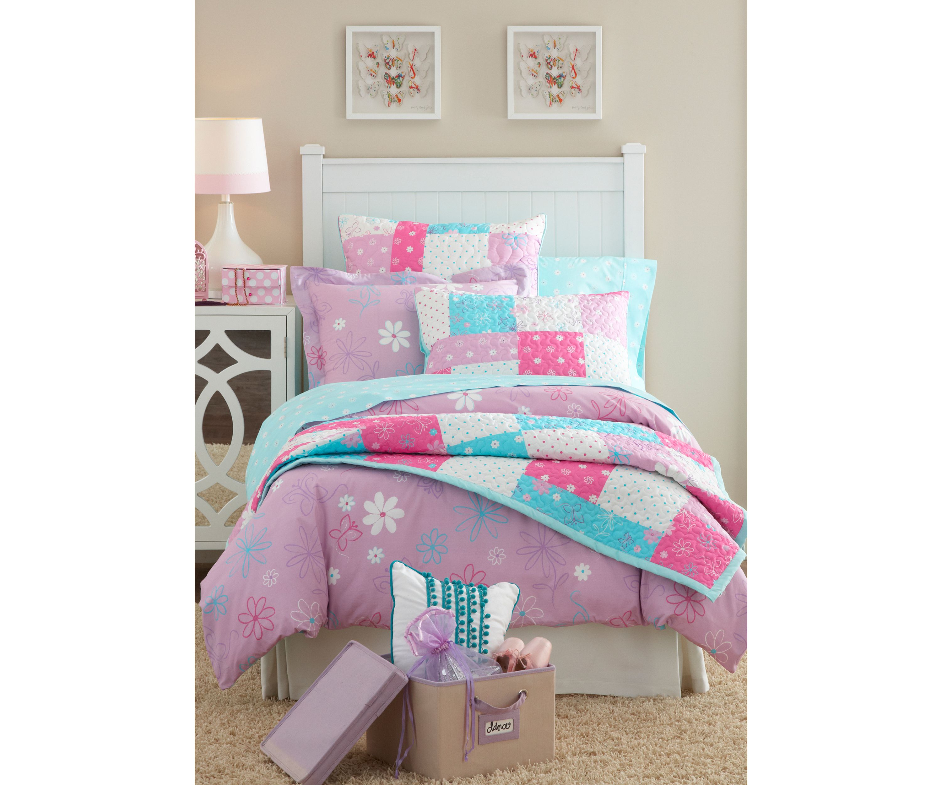 Lullaby Bedding Butterfly Garden Euro Shams