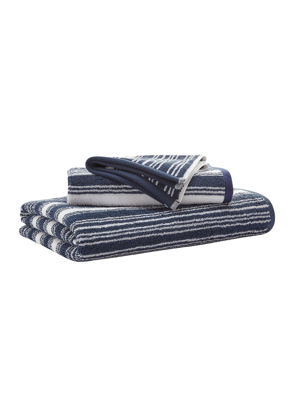 Sanders Striped Bath Towels