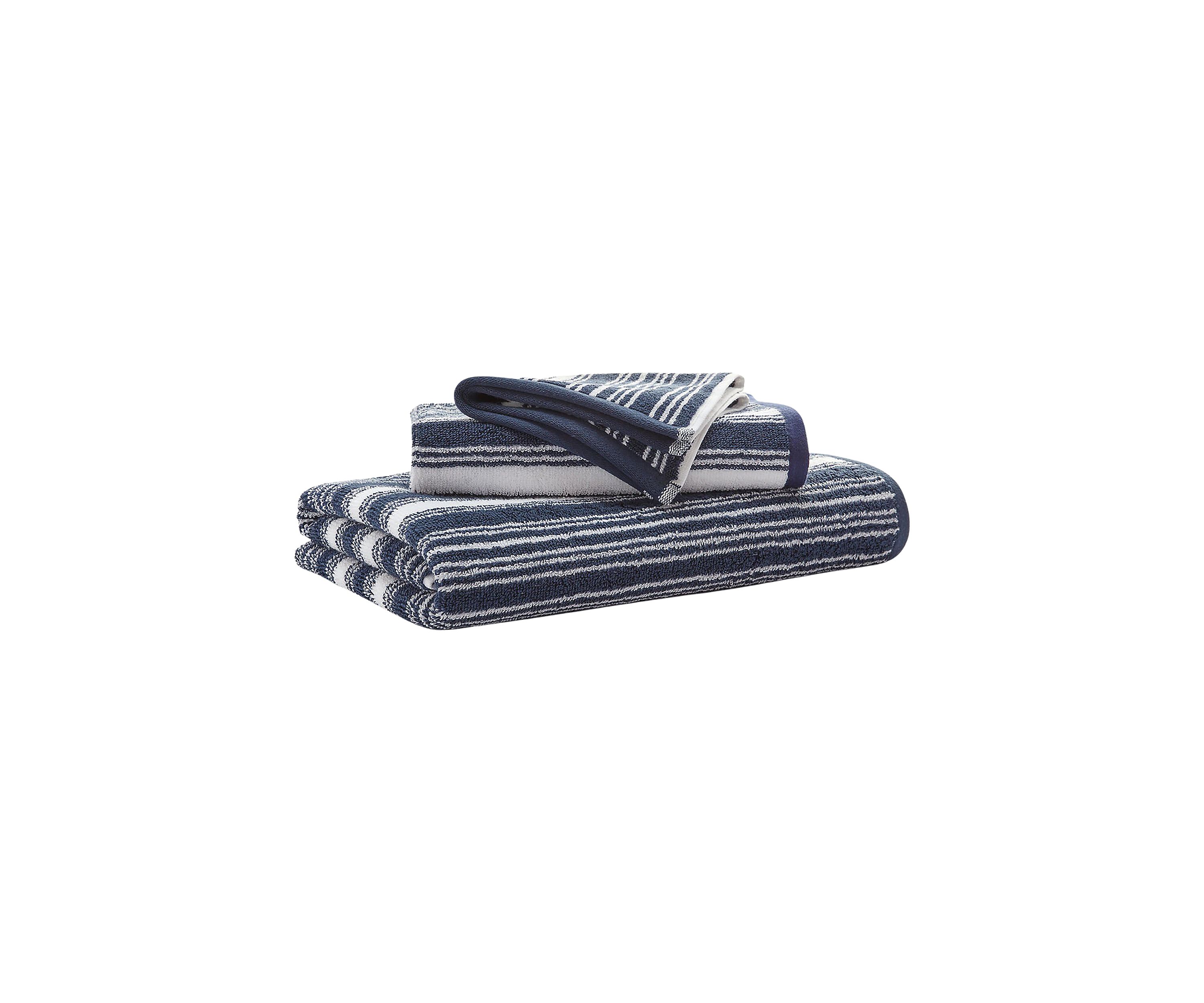 Sanders Striped Bath Towels