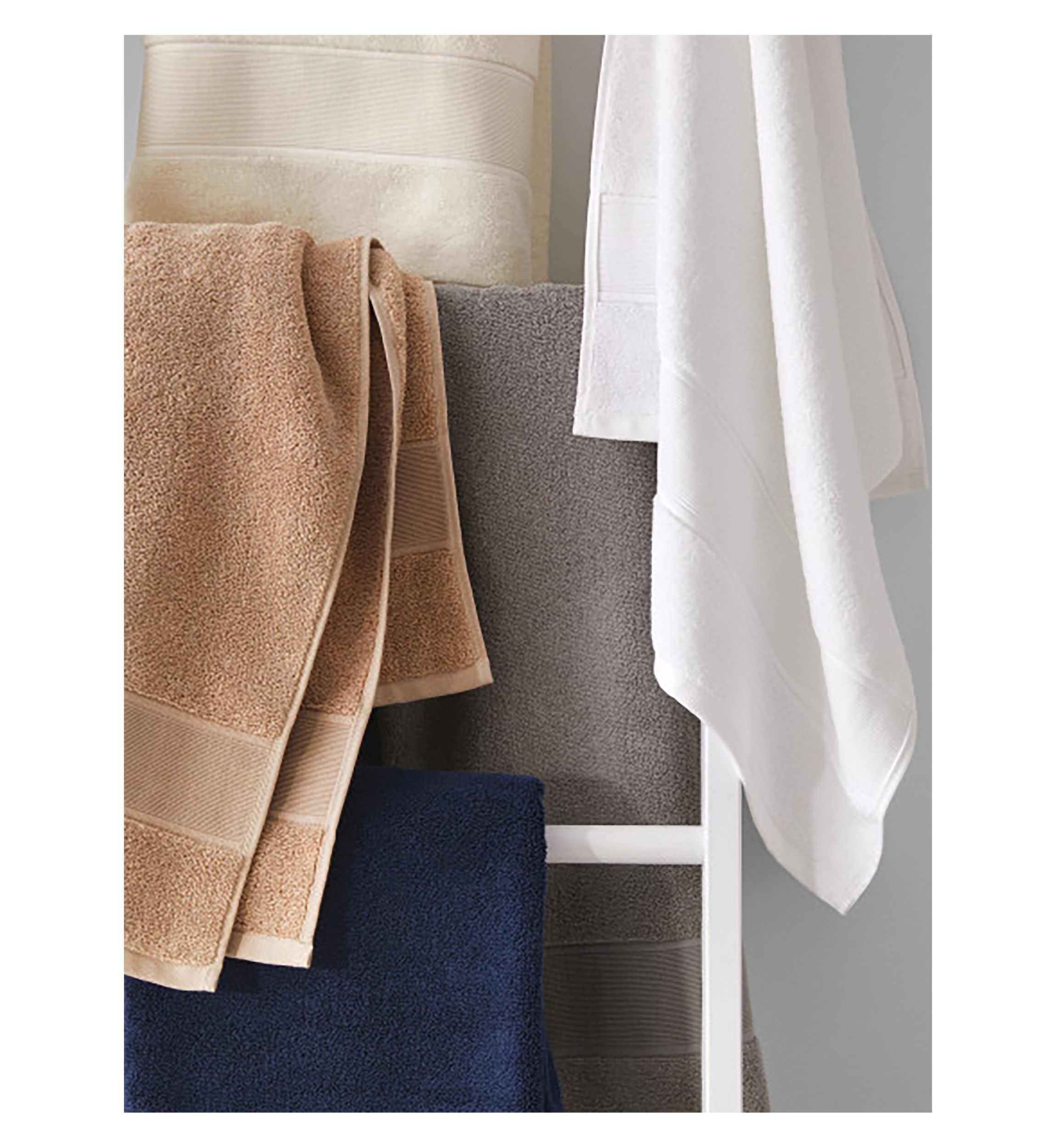 Sanders Antimicrobial Bath Towel Collection