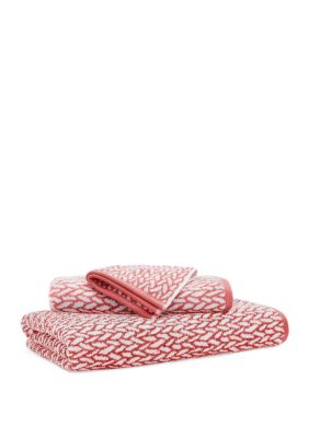 Sanders Antimicrobial Basket Weave Bath Towel Collection