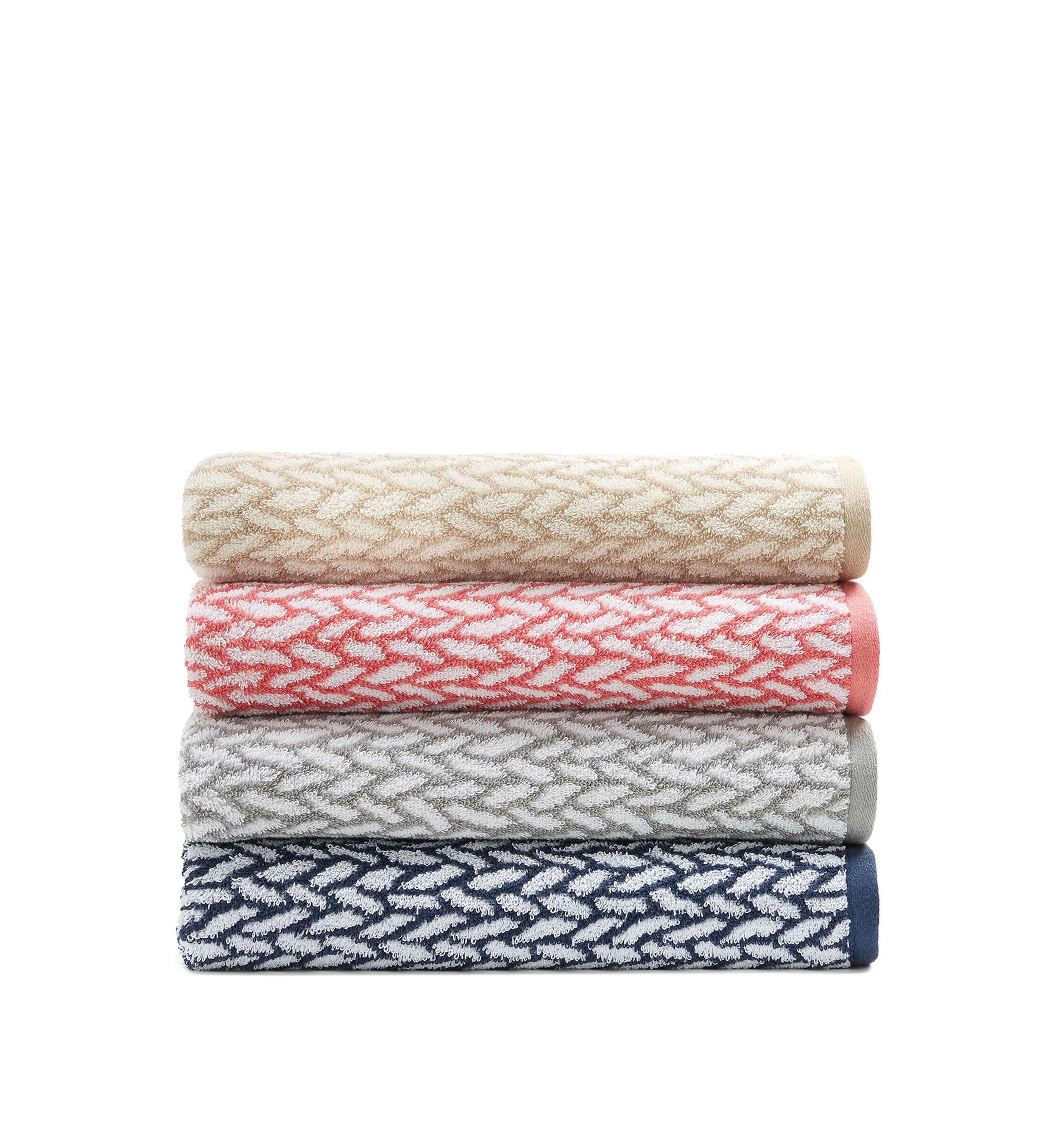 Sanders Antimicrobial Basket Weave Bath Towel Collection