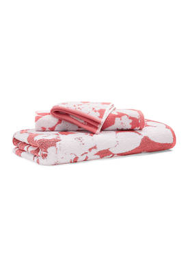 Sanders Antimicrobial Floral Bath Towel Collection