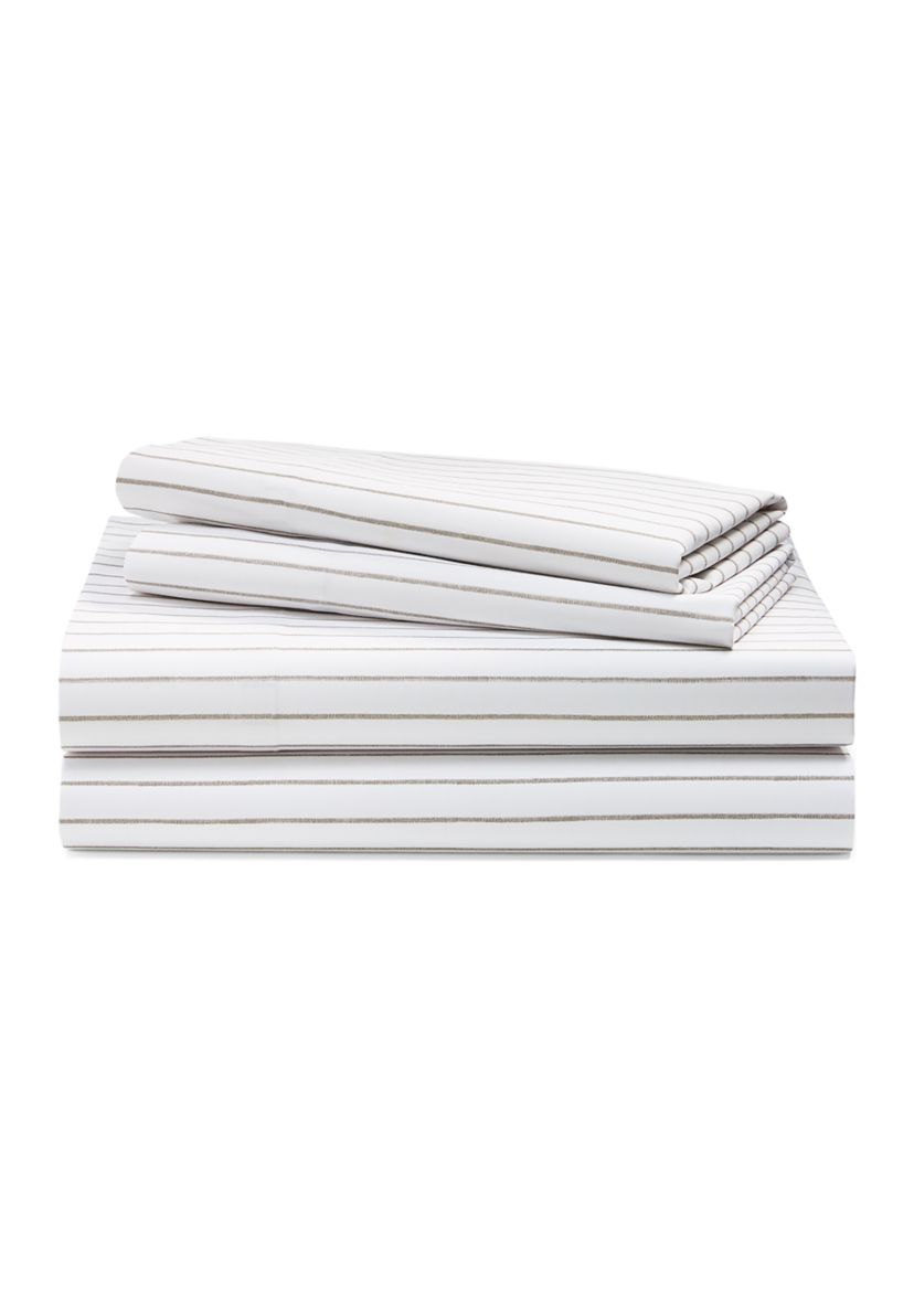Spencer Sateen Stripe Sheet Set
