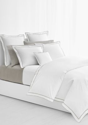 Lauren Ralph Lauren Home Spencer Sateen Border Duvet Cover