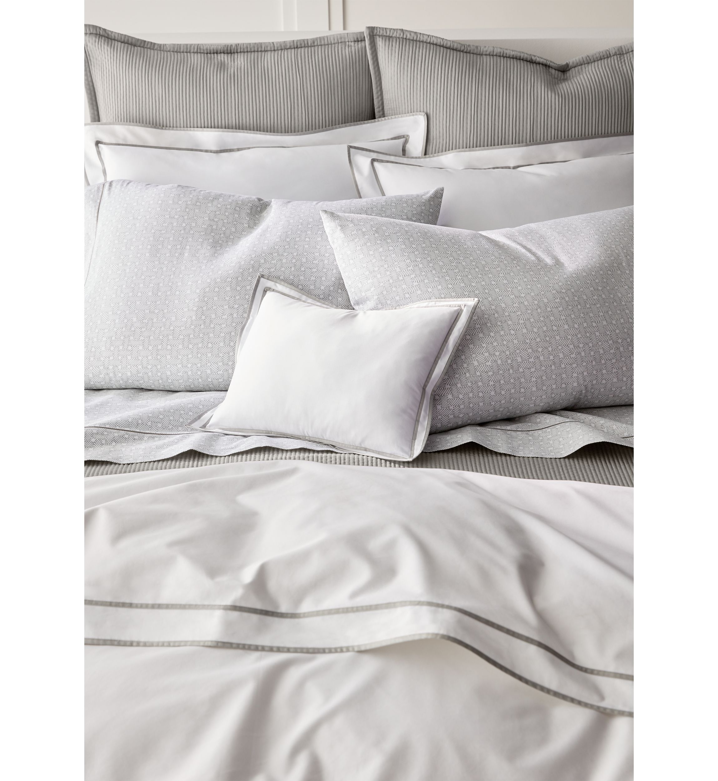 Spencer Sateen Border Duvet Cover