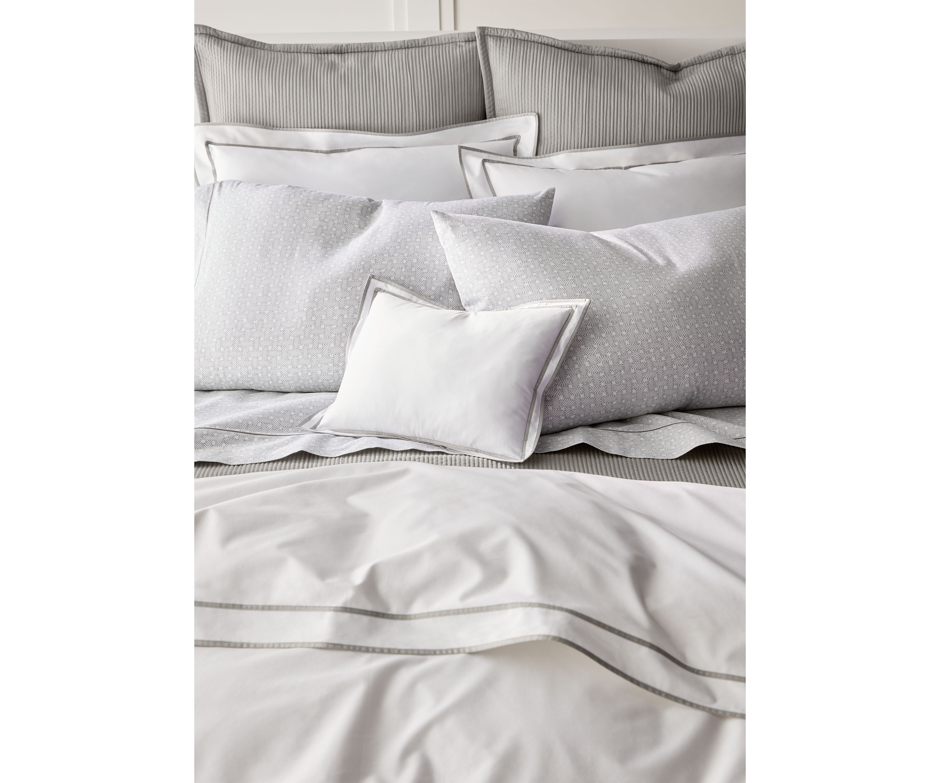 Spencer Sateen Border Duvet Cover