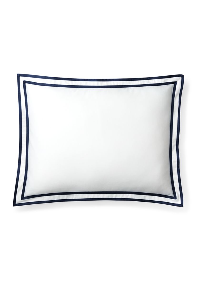 Spencer Sateen Border Throw Pillow