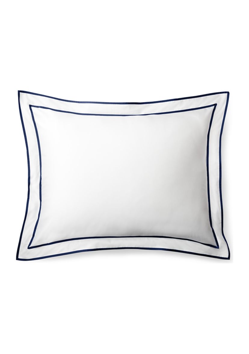 Spencer Sateen Border Sham
