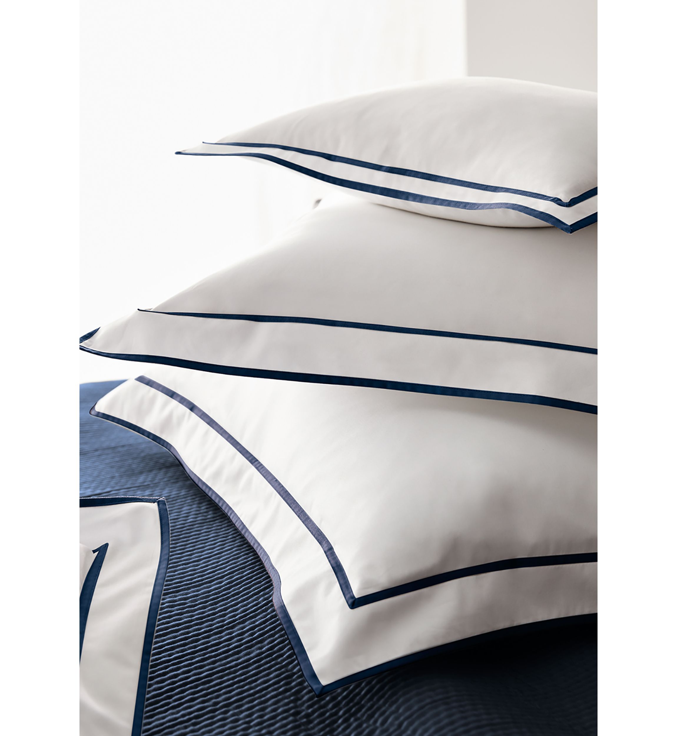 Spencer Sateen Border Sham