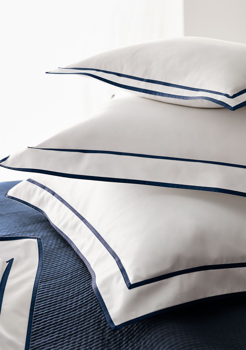 Spencer Sateen Border Sham
