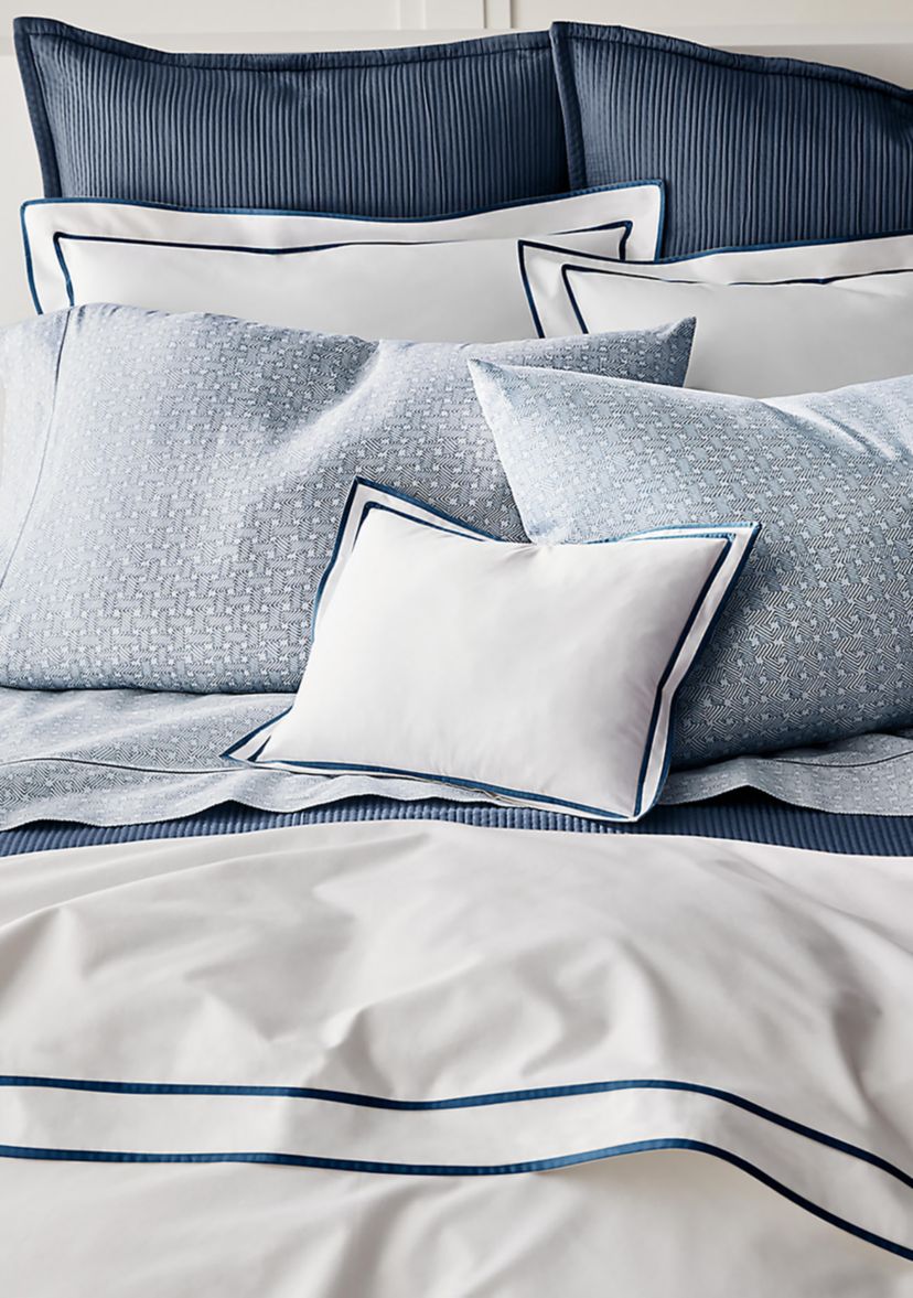 Spencer Sateen Border Sham