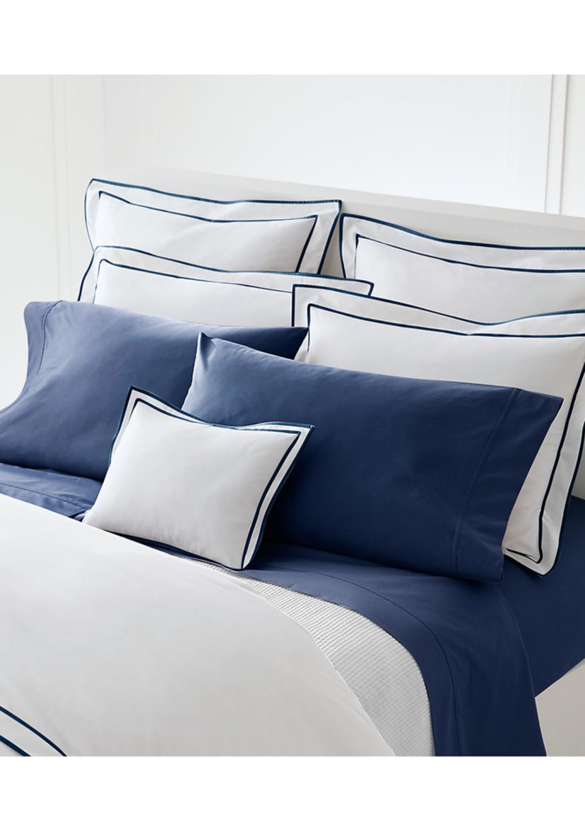 Spencer Sateen Border Sham
