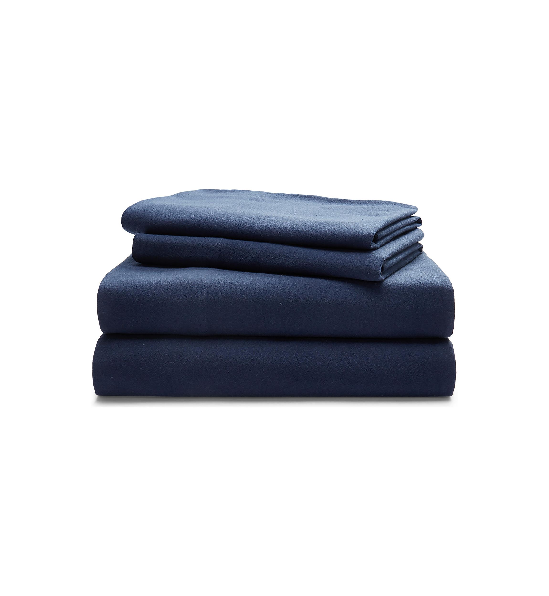 Solid Flannel Sheet Set