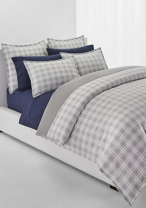 Ulster Plaid Flannel Duvet Cover, Flannel Duvet Covers Twin Size