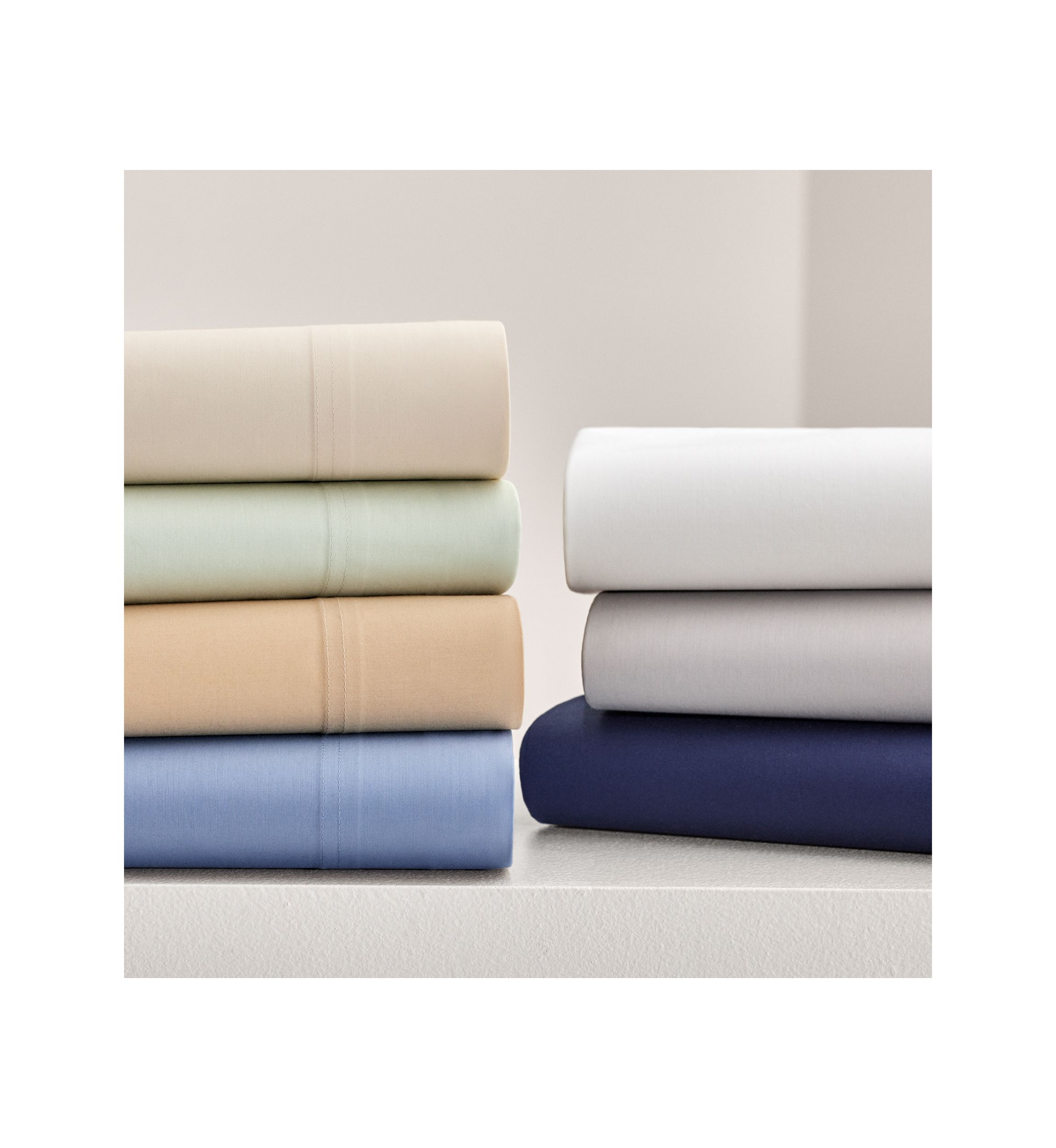 Sloane Cotton Percale Sheet Set
