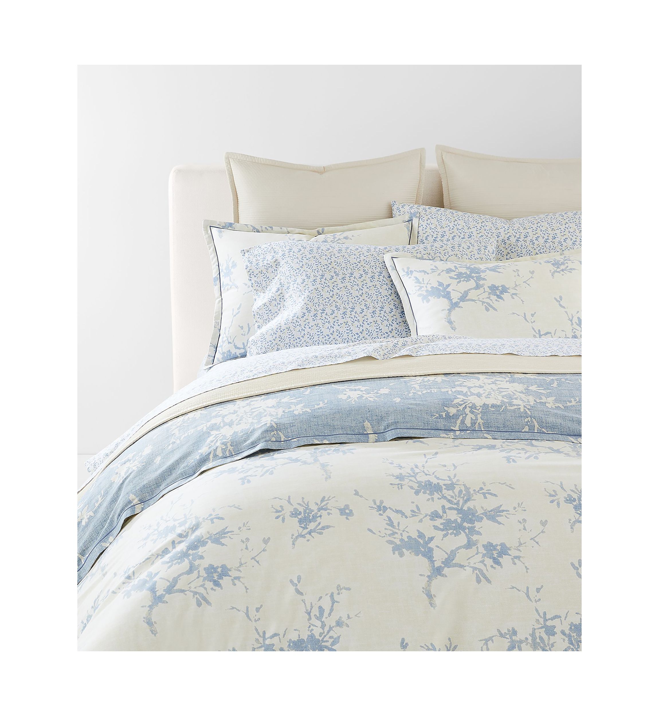 Eva Botanical Cotton Sateen Comforter Set