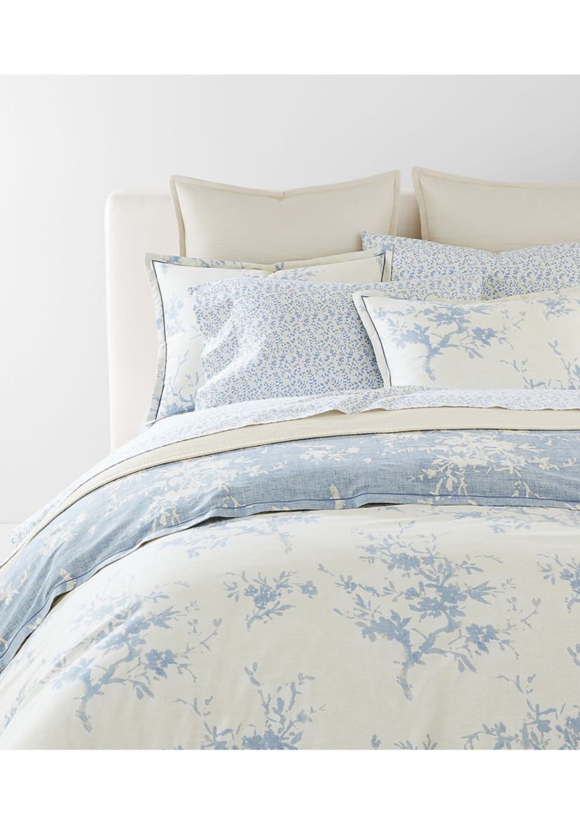 Eva Botanical Cotton Sateen Comforter Set