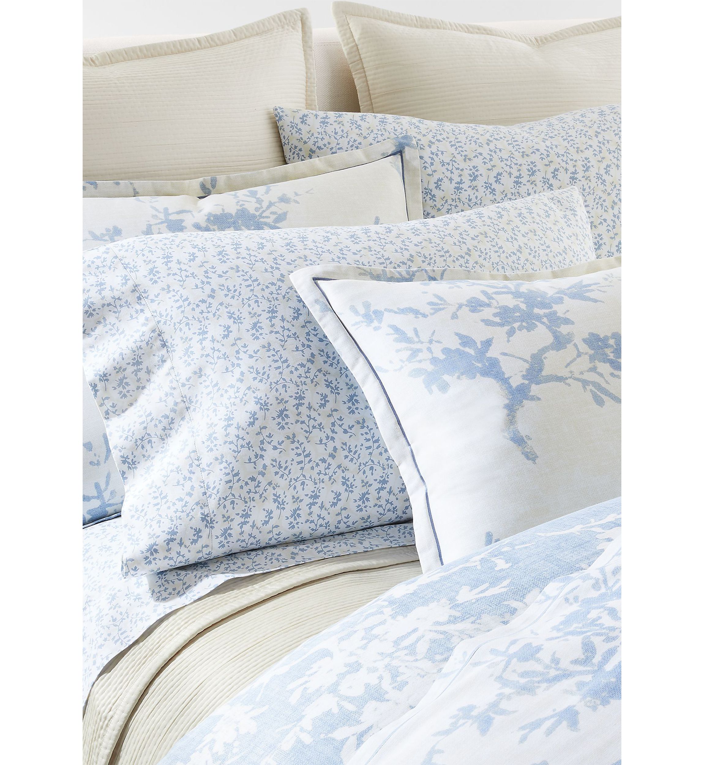 Eva Botanical Cotton Sateen Comforter Set