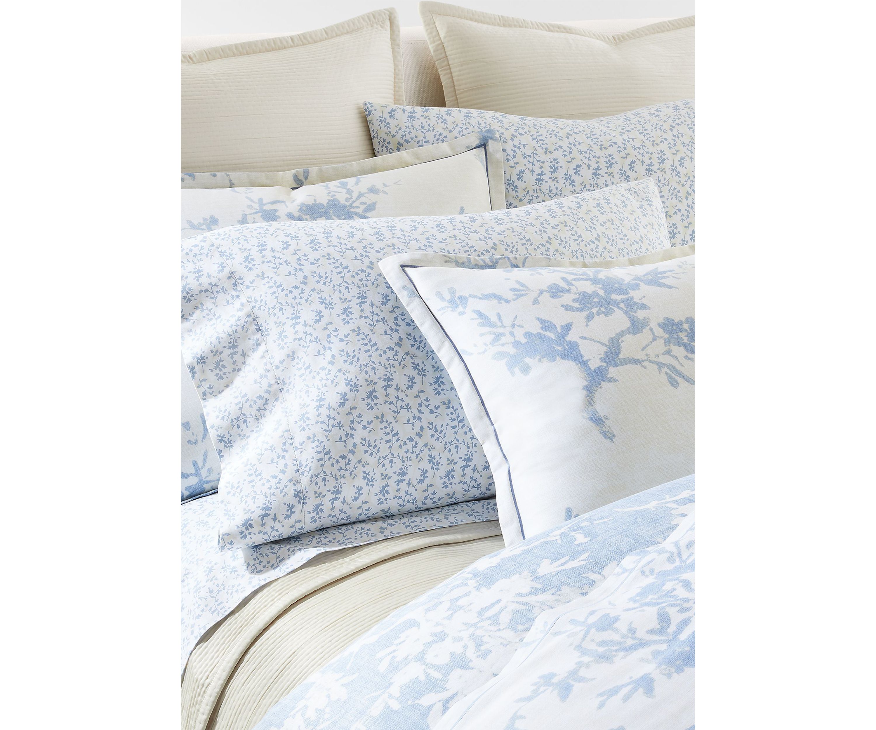 Eva Botanical Cotton Sateen Comforter Set