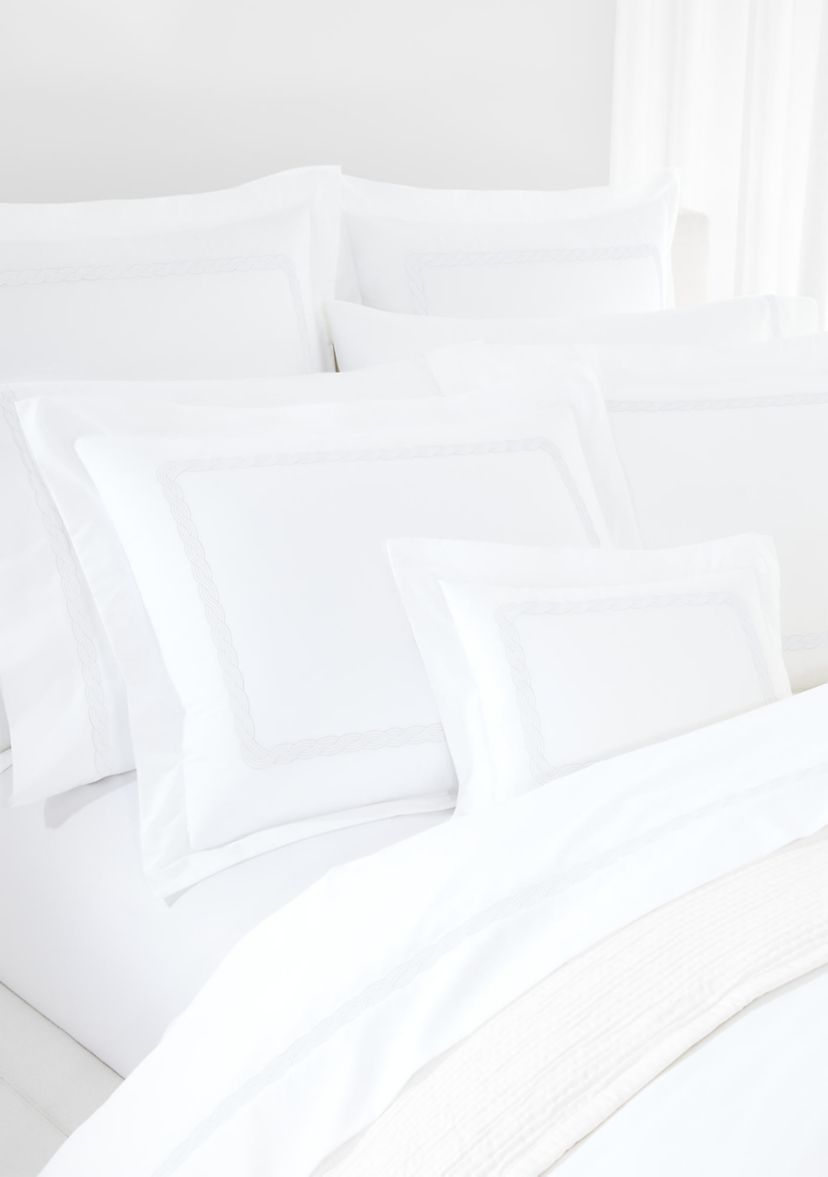 Spencer Cable Embroidery Duvet Cover