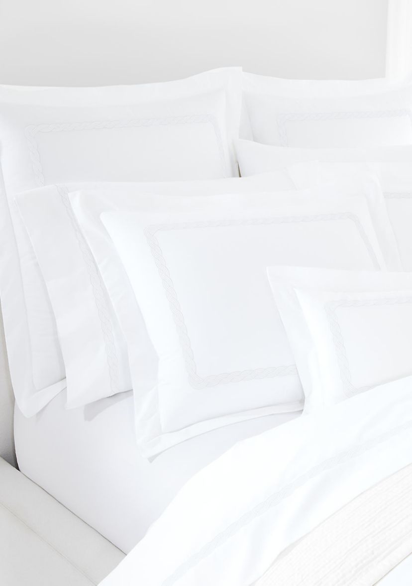 Spencer Cable Embroidery Sham