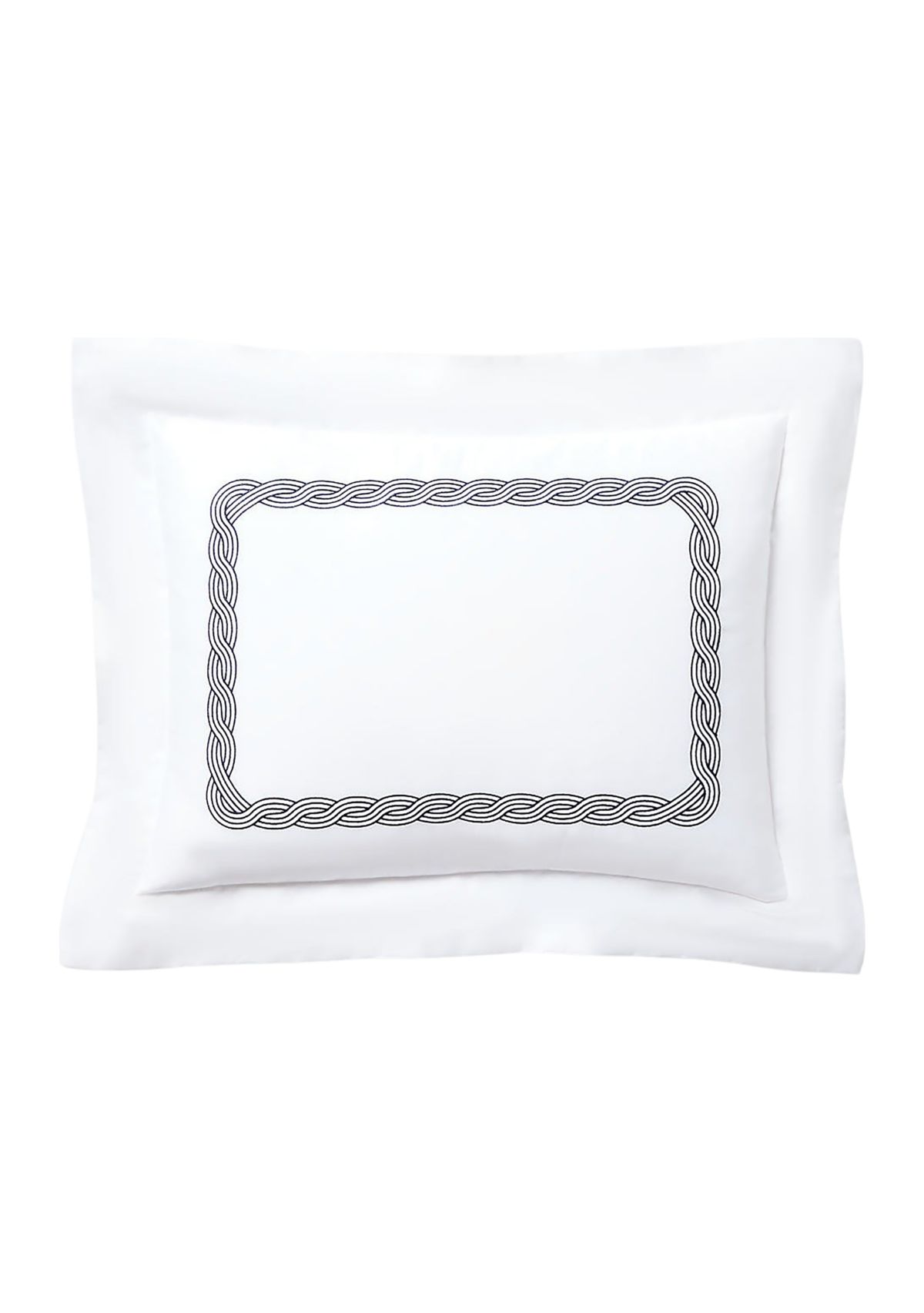 Spencer Cable Embroidery Throw Pillow