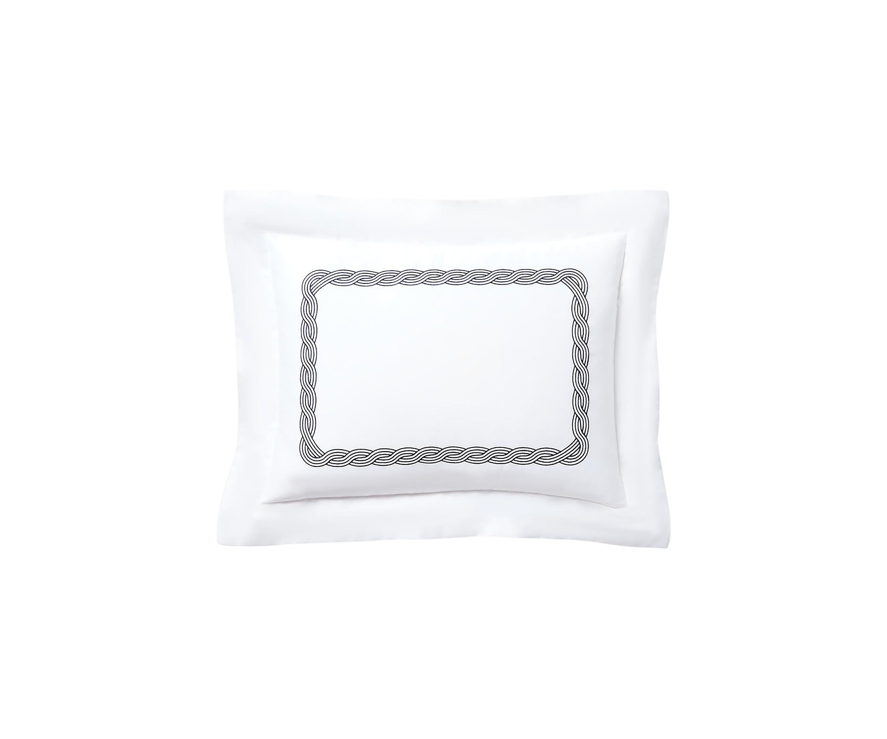 Spencer Cable Embroidery Throw Pillow