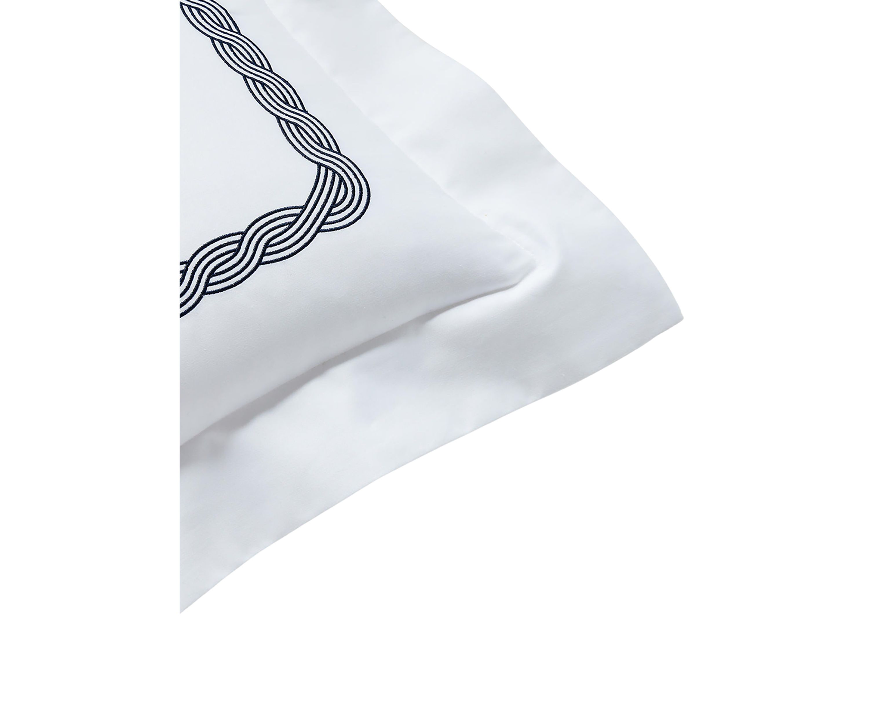 Spencer Cable Embroidery Throw Pillow
